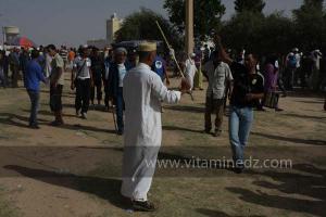Combat de batons (M\'tarag) à la waada de Sidi Khelifa, El Khaiter wilaya d\'El Bayadh