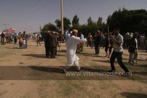 Combat de batons (M\'tarag) à la waada de Sidi Khelifa, El Khaiter wilaya d\'El Bayadh
