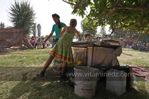 Petites vendeuses, Waada de Sidi Khelifa, El Khaiter wilaya d\'El Bayadh