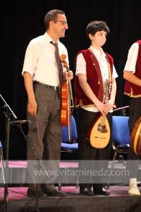 Membres de l\'Institut de Musique de Constantine à la 6è édition du Festival de musique Hawzi à Tlemcen.