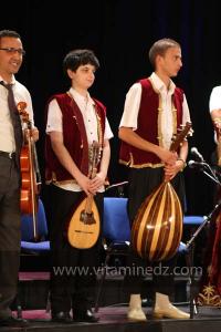 Membres de l\'Institut de Musique de Constantine à la 6è édition du Festival de musique Hawzi à Tlemcen.