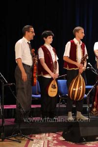 Membres de l\'Institut de Musique de Constantine à la 6è édition du Festival de musique Hawzi à Tlemcen.