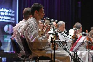 L\'association musicale Gharnata de Tlemcen sous la direction de Ghouti Korso à la 6è édition du Festival de musique Hawzi à Tlemcen.