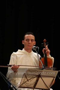 L\'association musicale Ahbab cheikh Larbi Bensari de Tlemcen à la 6è édition du Festival de musique Hawzi à Tlemcen. Sous la direction du Maître Fewzi Kalafat