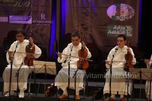 L\'association musicale Ahbab cheikh Larbi Bensari de Tlemcen à la 6è édition du Festival de musique Hawzi à Tlemcen. Sous la direction du Maître Fewzi Kalafat