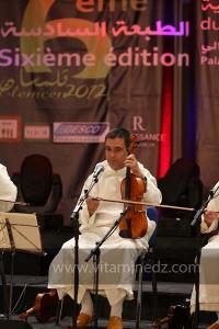 L\'association musicale Ahbab cheikh Larbi Bensari de Tlemcen à la 6è édition du Festival de musique Hawzi à Tlemcen. Sous la direction du Maître Fewzi Kalafat