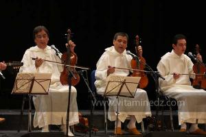L\'association musicale Ahbab cheikh Larbi Bensari de Tlemcen à la 6è édition du Festival de musique Hawzi à Tlemcen. Sous la direction du Maître Fewzi Kalafat
