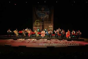 L\'association musicale mostaganemoise Al Fan Wannachat à la 6è édition du Festival de musique Hawzi à Tlemcen.
