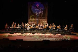 L\'association musicale Awtar Tilimssen à la 6è édition du Festival de musique Hawzi à Tlemcen.