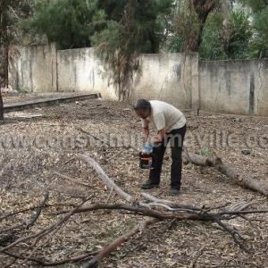 Constantine ma ville  s'investit dans la réhabilitation du jardin public Boursas Chérif à Qacentina
