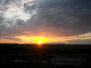 coucher de soleil à taouzient