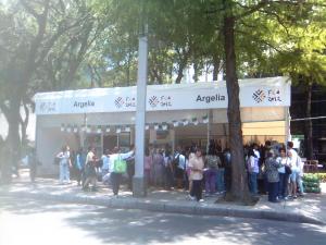 Stand de l'Algerie au Mexique