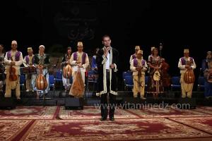 L'association musicale Dar El Gharnatia de Kolea à la 6è édition du Festival de musique Hawzi à Tlemcen.