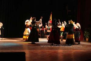 L\'Espagne à la 8eme edition du festival international des danses populaires de Sidi Bel Abbes. Ici en visite à Tlemcen.