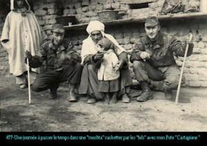 عساكر العدو بمشتة بتاوزيانت المجاهدة