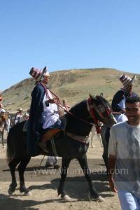 Waada Rjal Meghila, ou Waadat Al Kraiche, fantasia, la3b, Goum ...