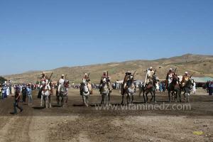 Ta3m ou Waada Rjal Meghila, ou Waadat Al Kraiche, fantasia, la3b, Goum ...