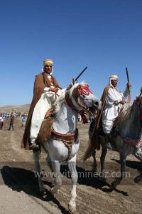 Ta3m ou Waada Rjal Meghila, ou Waadat Al Kraiche, fantasia, la3b, Goum ...