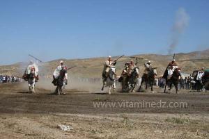 Ta3m ou Waada Rjal Meghila, ou Waadat Al Kraiche, fantasia, la3b, Goum ...