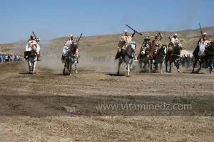 Ta3m ou Waada Rjal Meghila, ou Waadat Al Kraiche, fantasia, la3b, Goum ...