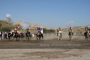 Ta3m ou Waada Rjal Meghila, ou Waadat Al Kraiche, fantasia, la3b, Goum ...