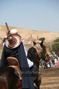 Ta3m ou Waada Rjal Meghila, ou Waadat Al Kraiche, fantasia, la3b, Goum ...