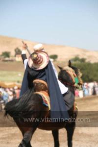 Ta3m ou Waada Rjal Meghila, ou Waadat Al Kraiche, fantasia, la3b, Goum ...