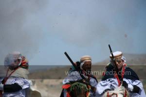 Ta3m ou Waada Rjal Meghila, ou Waadat Al Kraiche, fantasia, la3b, Goum ...