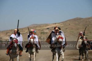 Ta3m ou Waada Rjal Meghila, ou Waadat Al Kraiche, fantasia, la3b, Goum ...