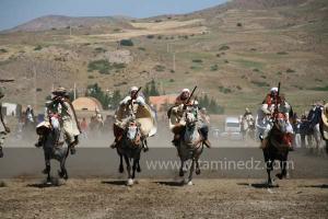 Ta3m ou Waada Rjal Meghila, ou Waadat Al Kraiche, fantasia, la3b, Goum ...