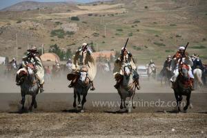 Ta3m ou Waada Rjal Meghila, ou Waadat Al Kraiche, fantasia, la3b, Goum ...