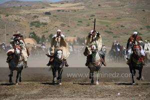 Ta3m ou Waada Rjal Meghila, ou Waadat Al Kraiche, fantasia, la3b, Goum ...