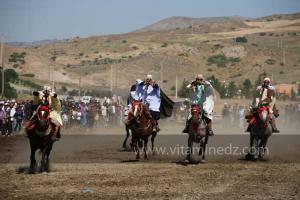 Ta3m ou Waada Rjal Meghila, ou Waadat Al Kraiche, fantasia, la3b, Goum ...