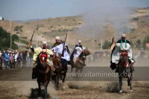 Ta3m ou Waada Rjal Meghila, ou Waadat Al Kraiche, fantasia, la3b, Goum ...