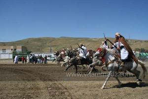 Ta3m ou Waada Rjal Meghila, ou Waadat Al Kraiche, fantasia, la3b, Goum ...