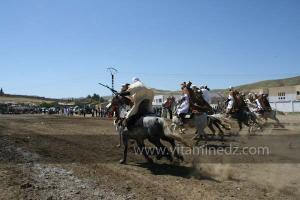 Ta3m ou Waada Rjal Meghila, ou Waadat Al Kraiche, fantasia, la3b, Goum ...