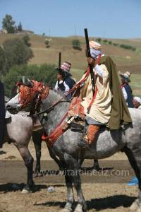 Ta3m ou Waada Rjal Meghila, ou Waadat Al Kraiche, fantasia, la3b, Goum ...