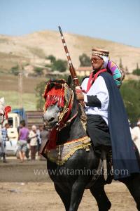 Ta3m ou Waada Rjal Meghila, ou Waadat Al Kraiche, fantasia, la3b, Goum ...