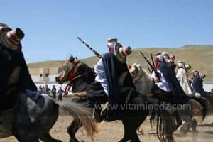 Ta3m ou Waada Rjal Meghila, ou Waadat Al Kraiche, fantasia, la3b, Goum ...