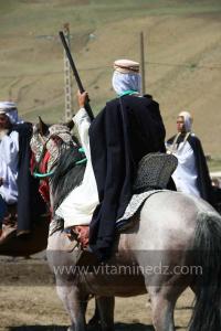 Ta3m ou Waada Rjal Meghila, ou Waadat Al Kraiche, fantasia, la3b, Goum ...