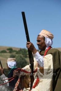 Ta3m ou Waada Rjal Meghila, ou Waadat Al Kraiche, fantasia, la3b, Goum ...