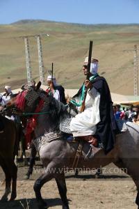 Ta3m ou Waada Rjal Meghila, ou Waadat Al Kraiche, fantasia, la3b, Goum ...