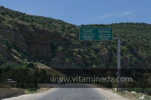 Entrée de la commune de Mellakou, wilaya de Tiaret