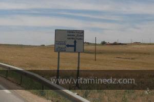 De Medrissa, vers Tousnina Sougueur vers l\'est ou Frenda vers l\'ouest.