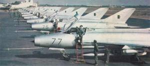 Aéronautique:Avions de guerre Algériens 1973