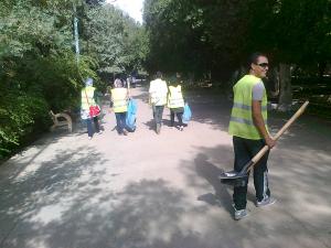 jardin  de Biskra public