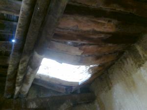 Structure dalle et poutre en construction traditionnelle pré-saharien !