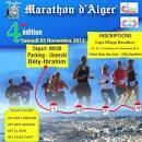 4e Marathon d’Alger:  30 pays représentés