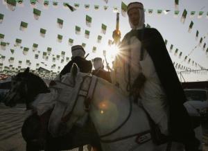 Chevalier of the Legion of Honour parades during an
