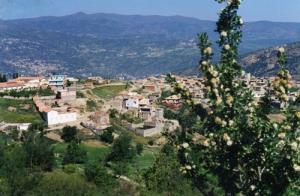 Le village Amagaz au printemps